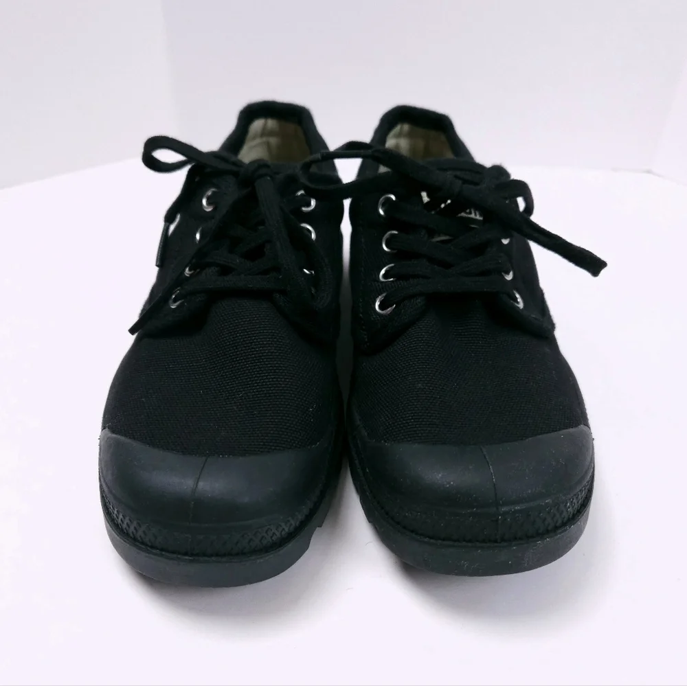 Palladium Womens Black Pampa Oxford Originale Paradrop Insole US 5.5